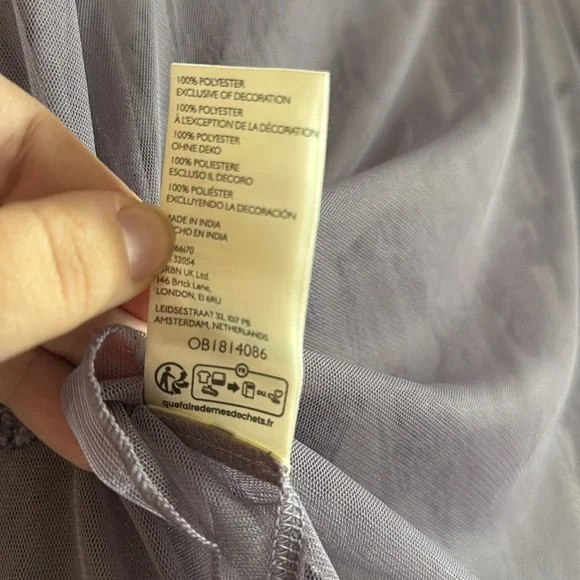 Free People Shine Through Top in Violet Ash - Picture 8 of 9